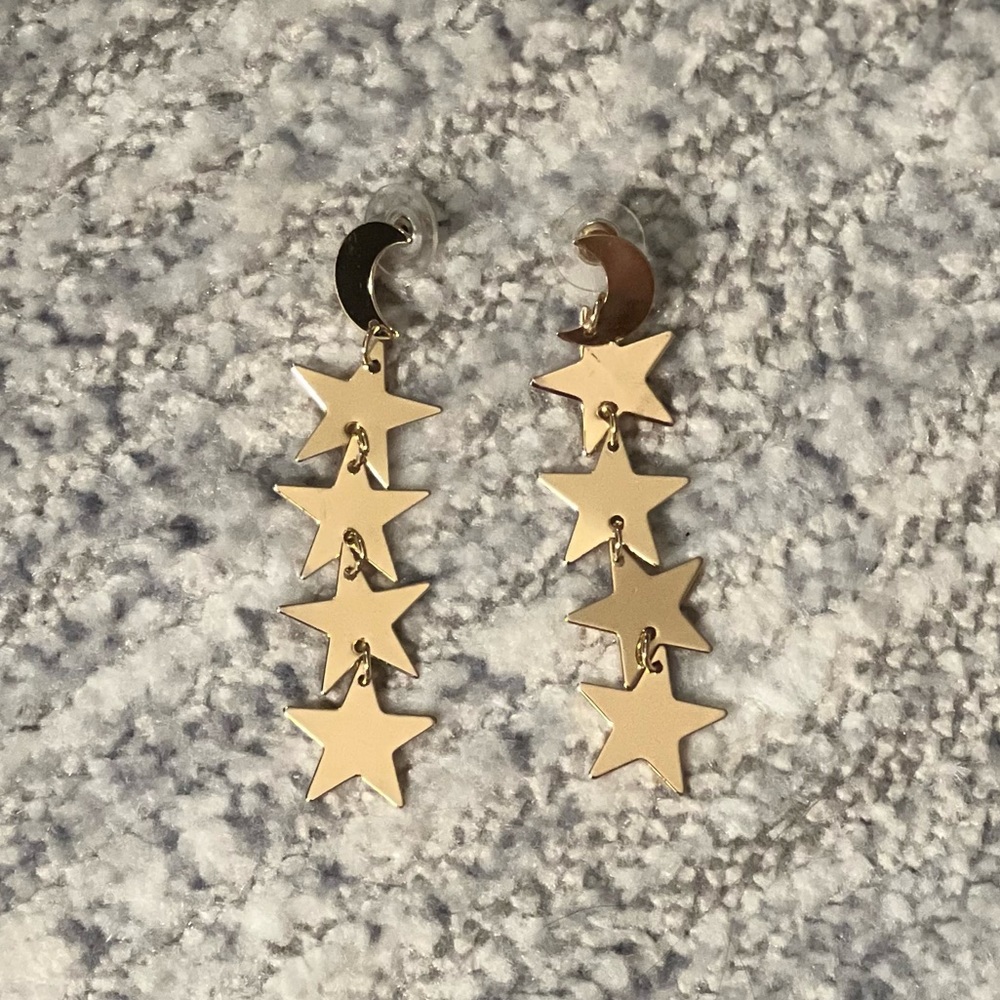 Stars & moon earrings